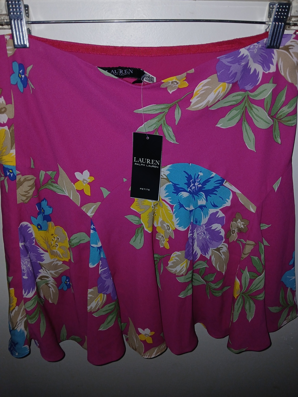 Lauren Ralph Lauren Floral Georgette Skirt